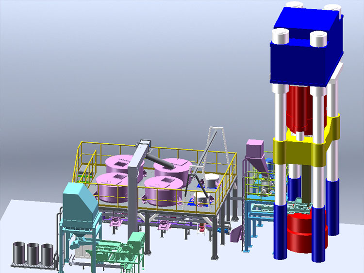 海綿鈦鈦合金全自動色選混布料稱重系統