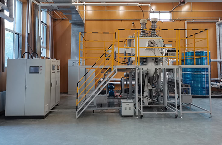 北京理工大學-雙電子槍熔煉EB爐驗收完成