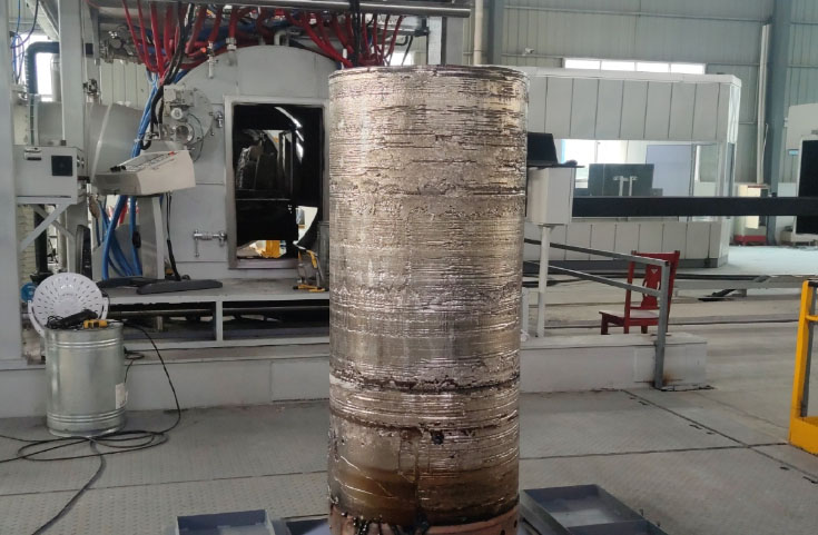 磐一裝備5噸1800KW電子束冷床熔煉EB爐首錠出爐試車成功